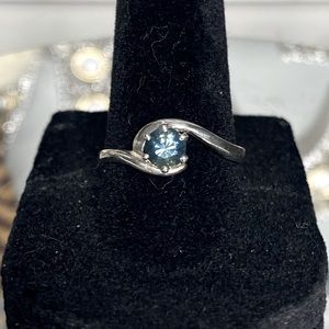 Montana Sapphire Sterling Silver Ring
